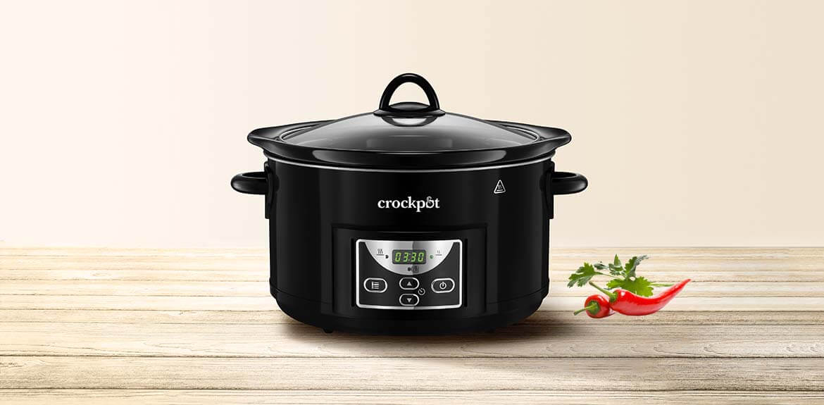 Cyfrowy wolnowar Crockpot SCCPRC507B-I-DIM o pojemności 4.7 l