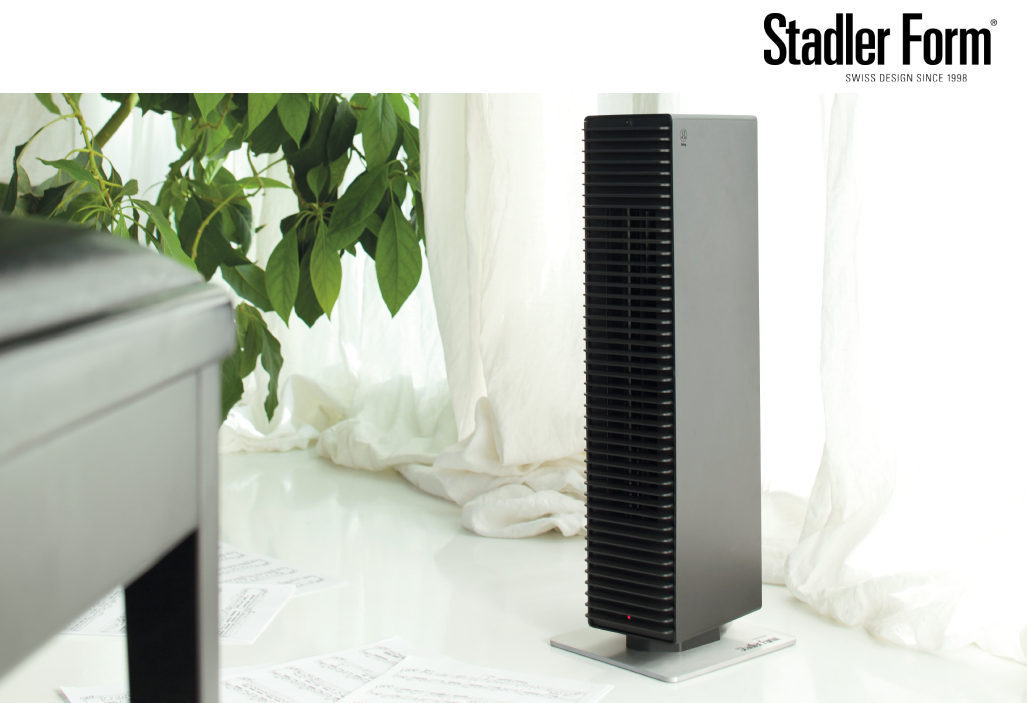 Termowentylator oscylacyjny Stadler Form Paul, czarny