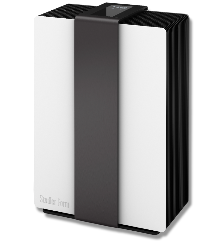 Nawilżacz z funkcją oczyszczania Stadler Form Robert, biało-czarny
