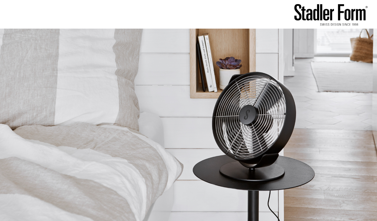 Wentylator Stadler Form Tim, czarny