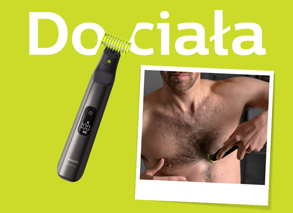 Philips Przycinanie zarostu na ciele