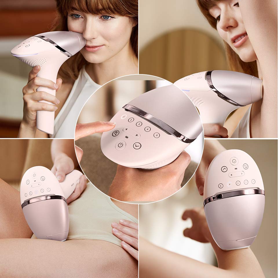 Philips Technologia SenseIQ zapewnia spersonalizowaną depilację ciała