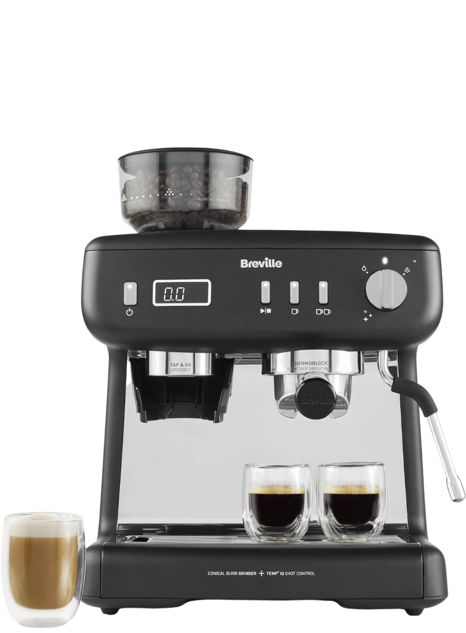 Ekspres do kawy kolbowy z młynkiem Breville Barista Max+ VCF 152X