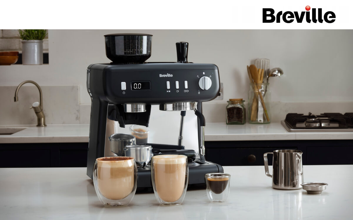 Ekspres do kawy kolbowy z młynkiem Breville Barista Max+ VCF 152X