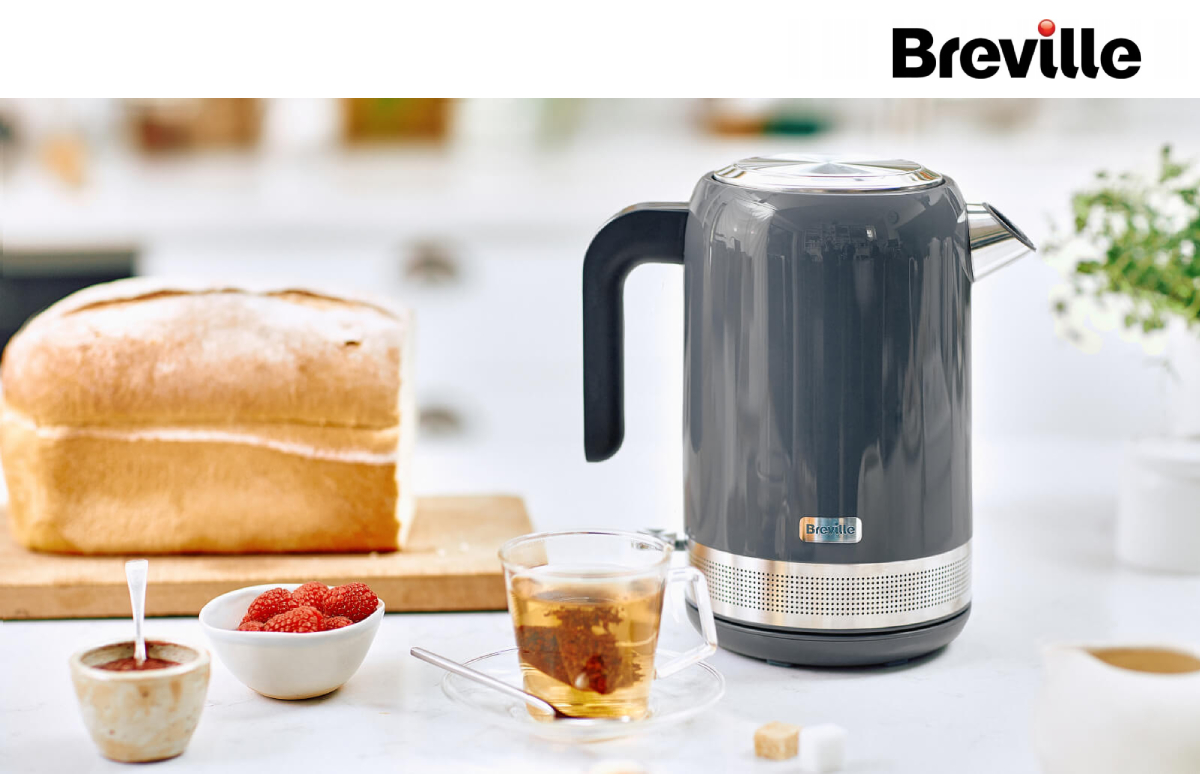 MCzajnik elektryczny Breville High Gloss VKT157X Grey