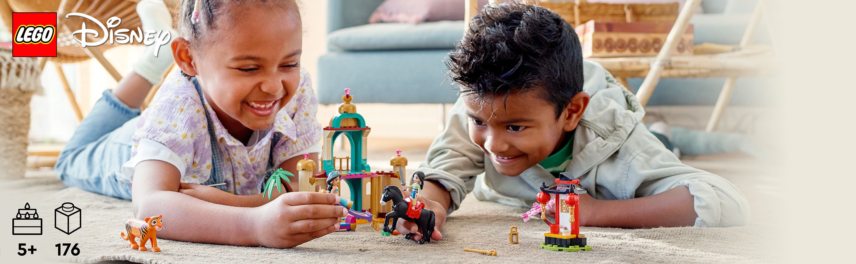 Ciekawy zestaw z Dżasminą i Mulan Disneya