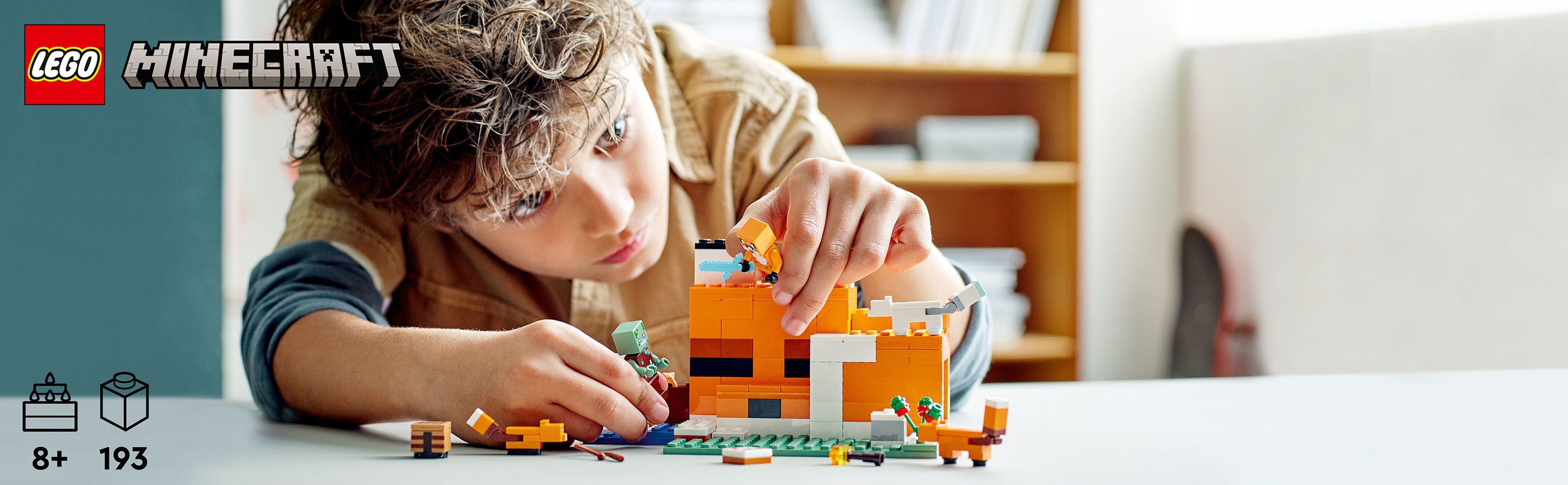 Przygody z Minecrafta® w dużym lisim domu