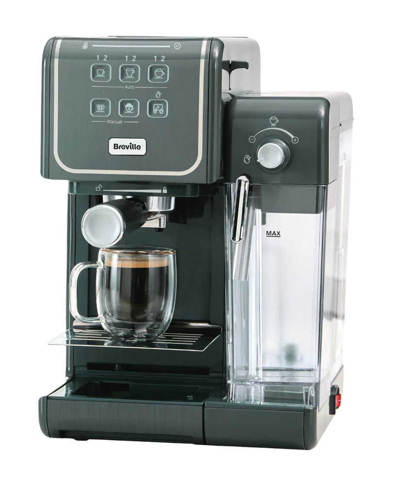 MEkspres do kawy Breville Prima Latte III szary VCF146X