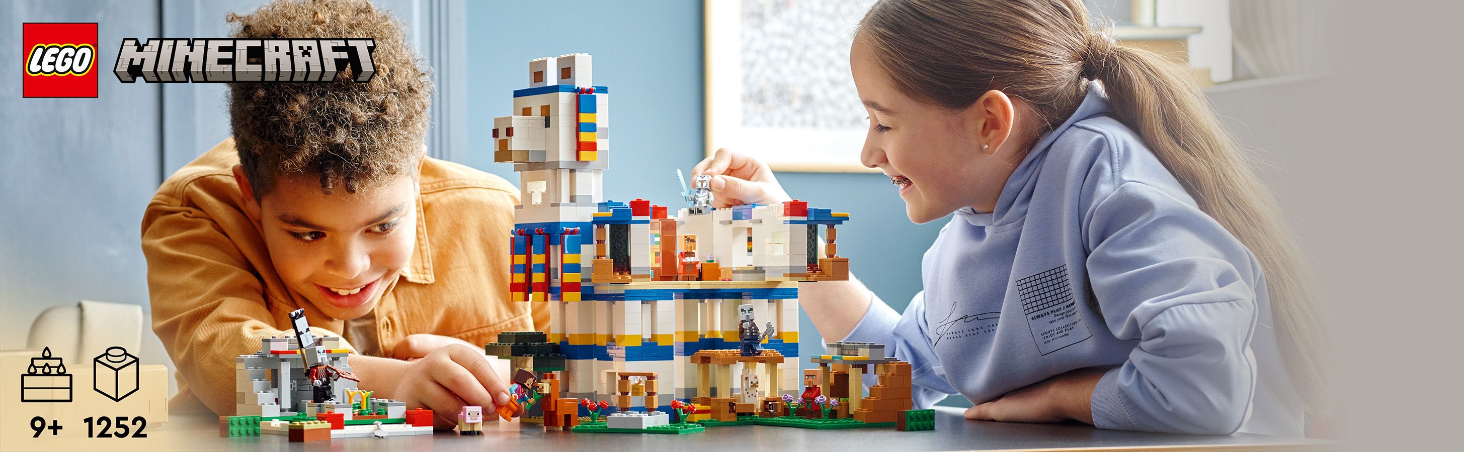 Przygody z gry Minecraft® w wiosce lamy