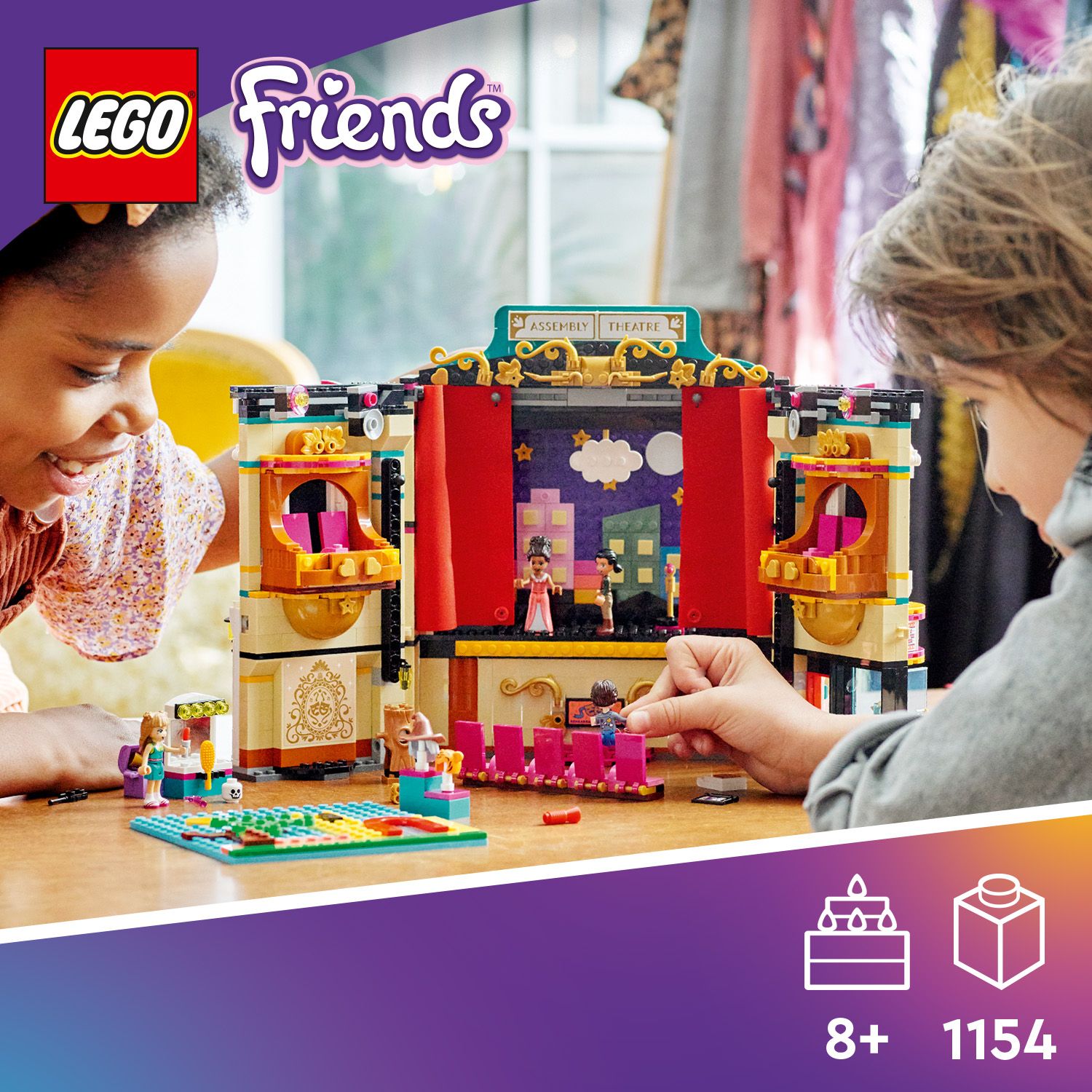 Piękny zestaw dla dzieci uwielbiających teatr