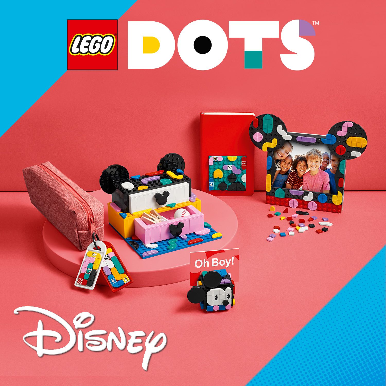 Elementy z klocków do kreatywnej zabawy