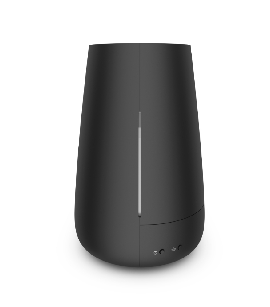 Ben - nawilżacz z aromatyzerem i efektem kominka, czarny