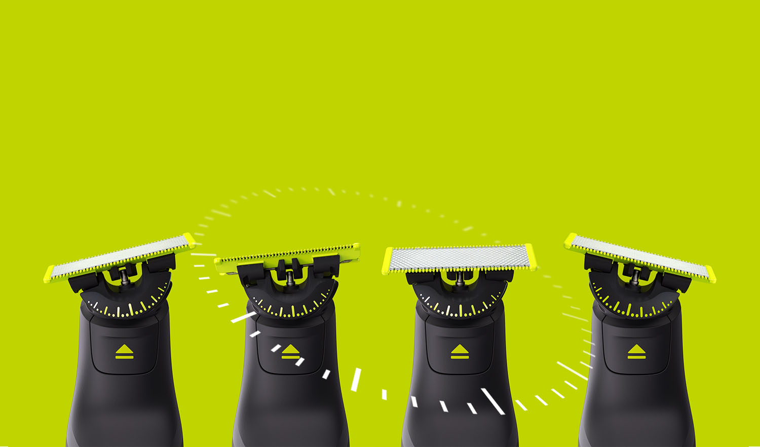 Łatwe golenie dzięki jego zakresowi poruszania się