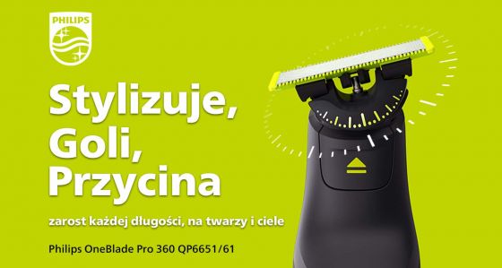 Philips Wyjątkowa technologia OneBlade