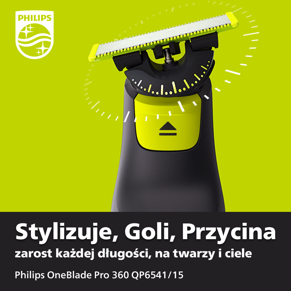 Philips Wyjątkowa technologia OneBlade