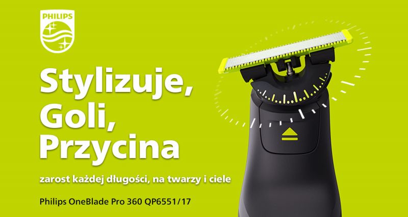 Philips Wyjątkowa technologia OneBlade Philips Wyjątkowa technologia OneBlade