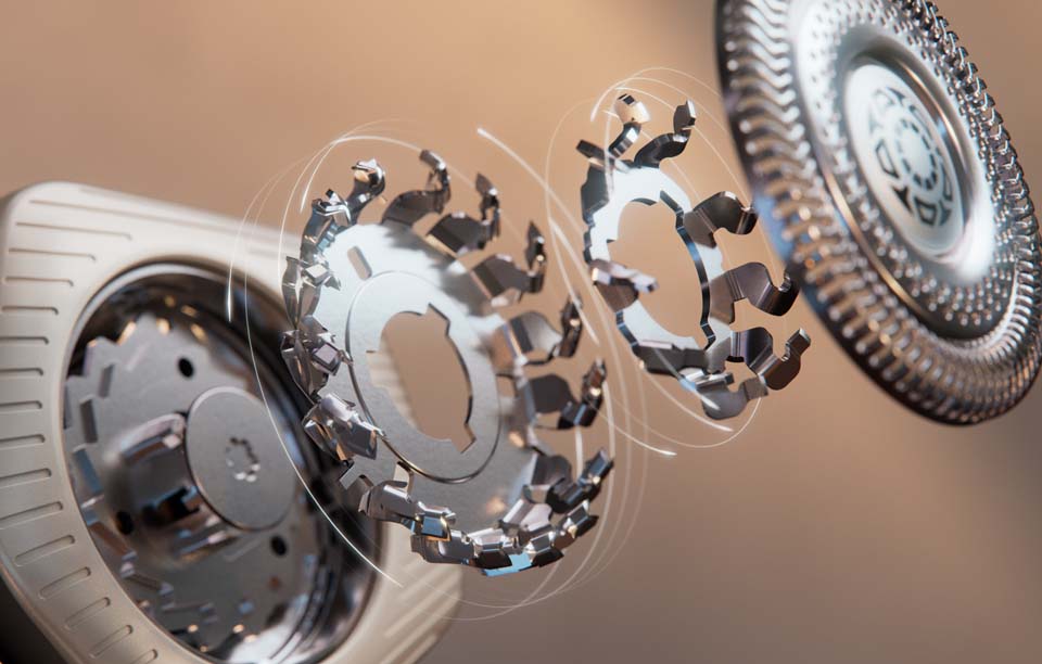 Philips Ostrza Dual SteelPrecision ze&nbsp;stali klasy kosmicznej