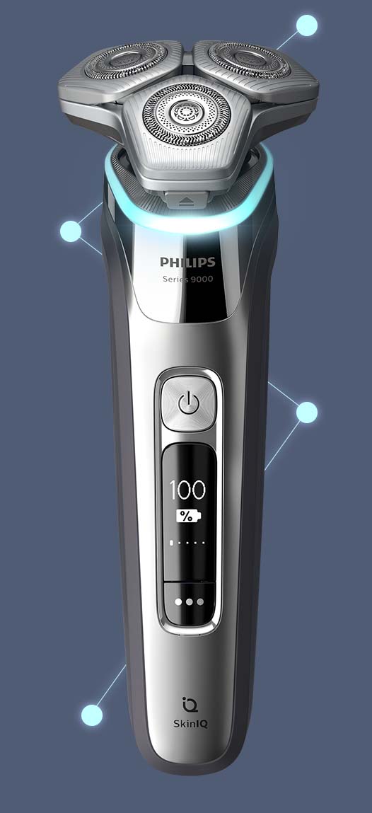 Rozwiązania zastosowane w golarce  Philips S9975/55 to innowacje w dziedzinie golenia