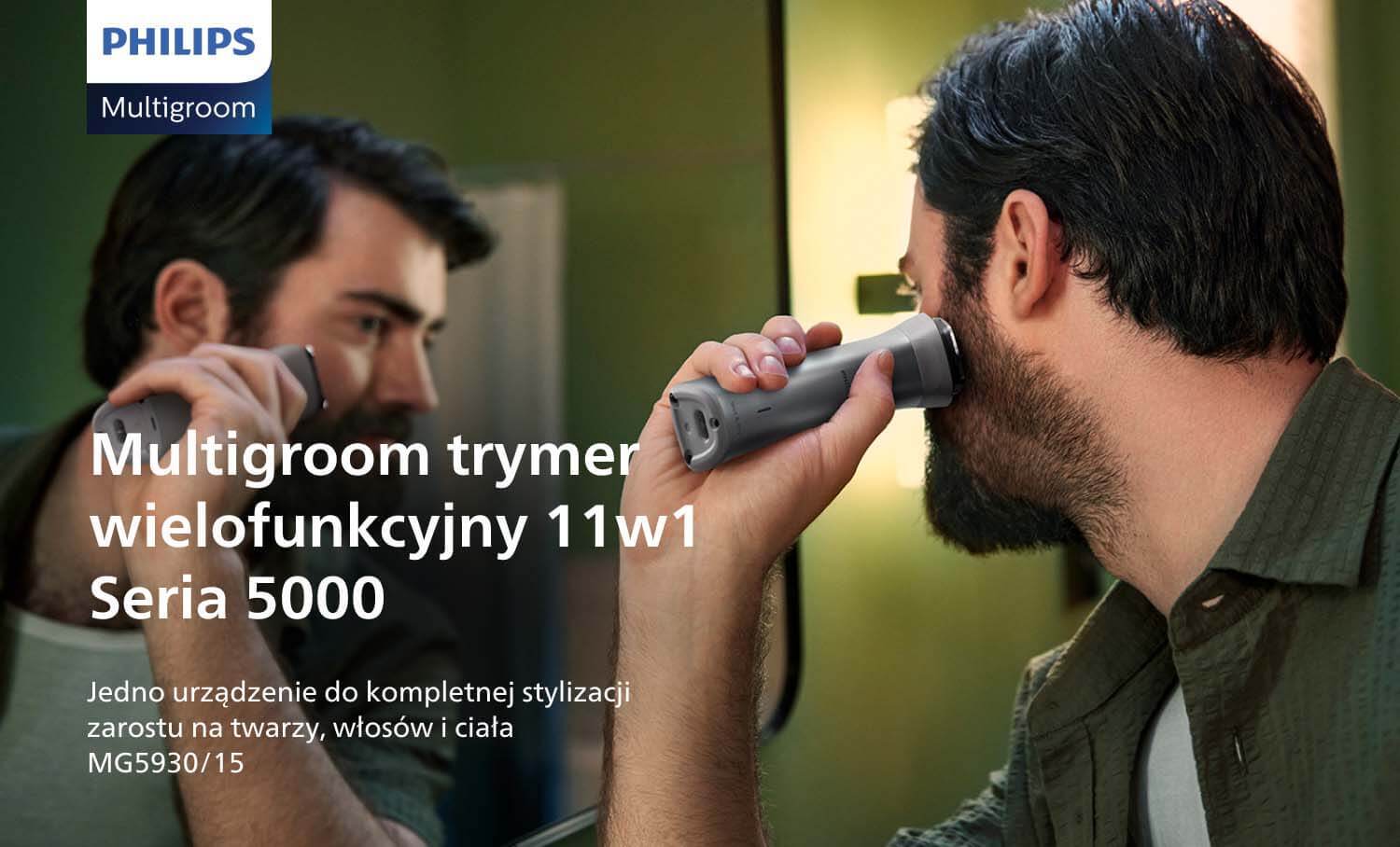 Multigroom Philips model MG5930/15 dostępny jest w porównywarce Ceneo