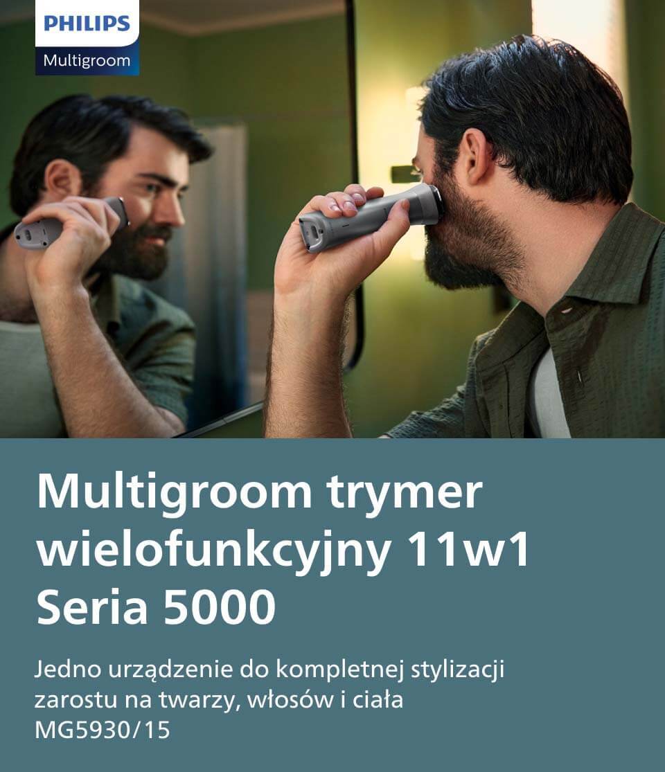 Multigroom Philips model MG5930/15 dostępny jest w porównywarce Ceneo