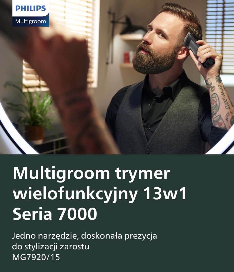 Multigroom MG7920/15 do stylizacji zarostu