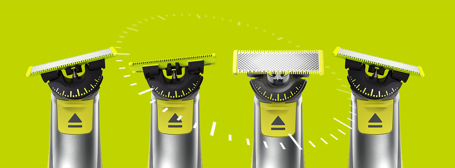 Philips Ostrze 360 - technologia dopasowująca się do kształtu twarzy