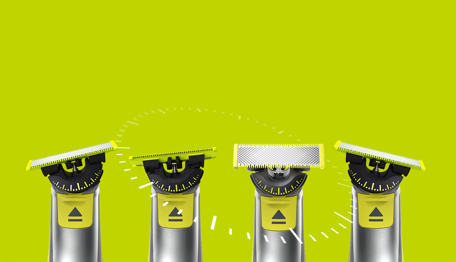 Ostrze 360 wychyla się w wielu kierunkach, zapewniając doskonałe dopasowanie do każdej twarzy