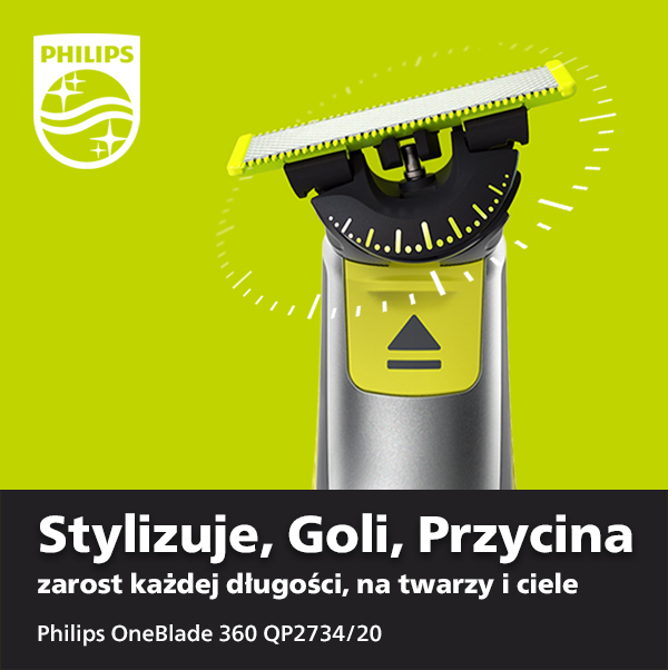 Philips Wyjątkowa technologia OneBlade