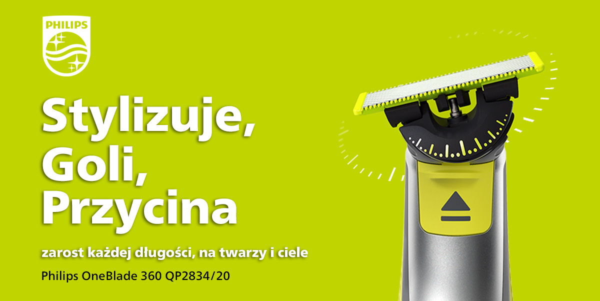 OneBlade QP2834/20 dostępny jest w porównywarce internetowej Ceneo