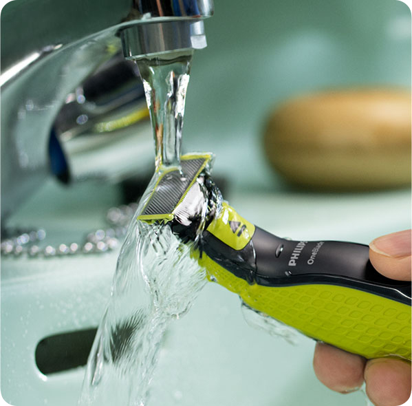 Wygodne mycie golarki