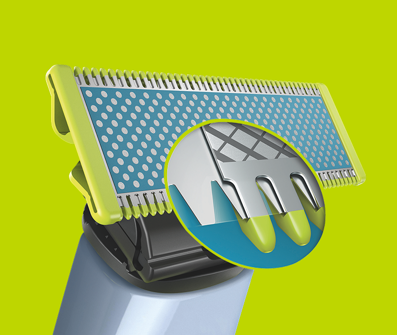 Ostrza OneBlade poruszają się do 200 razy na sekundę