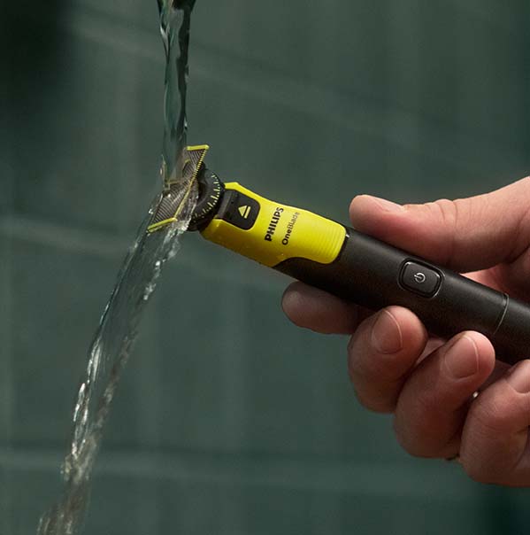 Philips OneBlade 360 umożliwia golenie na sucho i na mokro