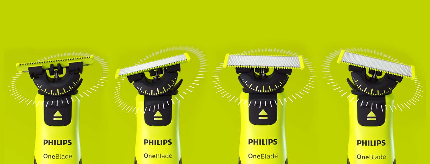 Philips Ostrze 360 - Większy komfort, mniej ruchów*