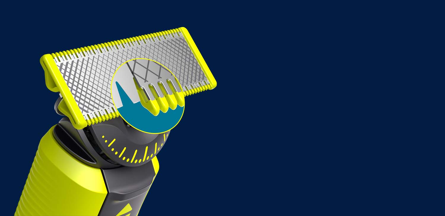 Philips OneBlade 360 to wszechstronna golarka zapewniająca komfortową stylizację zarostu