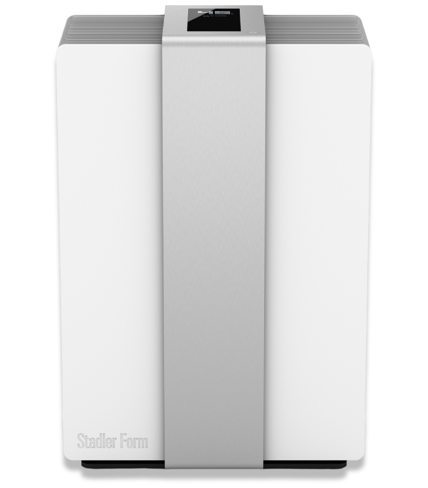 Nawilżacz z funkcją oczyszczania Stadler Form Robert, biało-srebrny